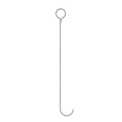 SAZ-45 - Ancla de piso para retenida para torre de 45 m, tipo piso con galvanizado por electrólisis