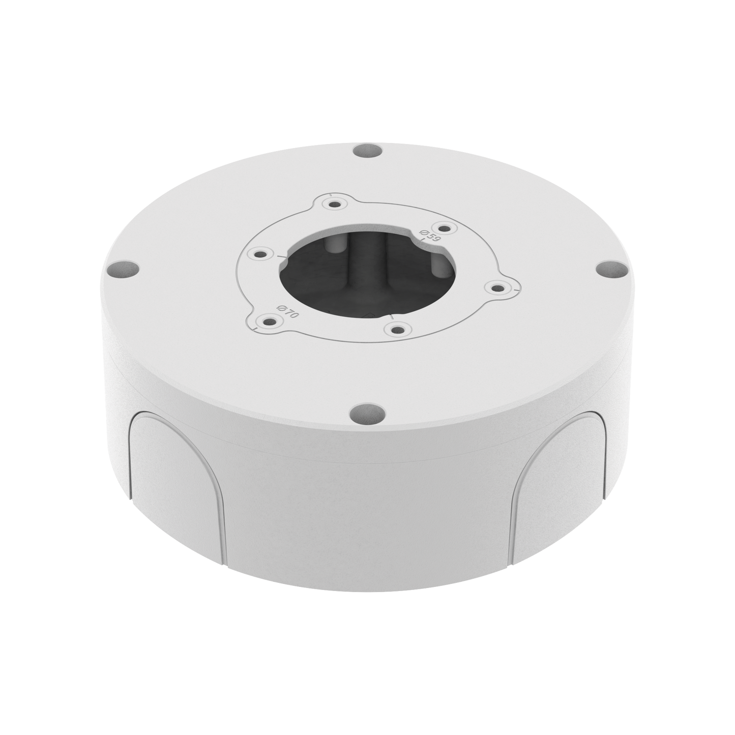 SBO-140BW - Caja de Conexión para Cámara Bullet Wisenet QNO-C8083R / QNO-C9083R