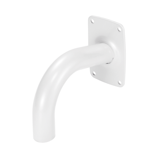 SBP-300WMW - Montaje de pared color blanco tipo cuello de ganzo para camaras tipo domo, Multisensor y PTZ Hanwha.