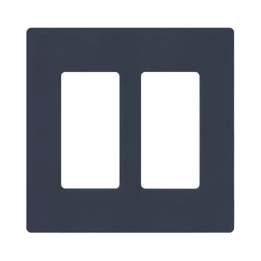 SC2DE Placa de pared 1 espacio, para atenuador (dimmer), apagador ó control remoto inalámbrico LUTRON.