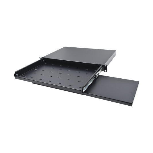 SCH-19X-12AT Charola Abatible para Teclado y Ratón con Rack de 19, 1UR