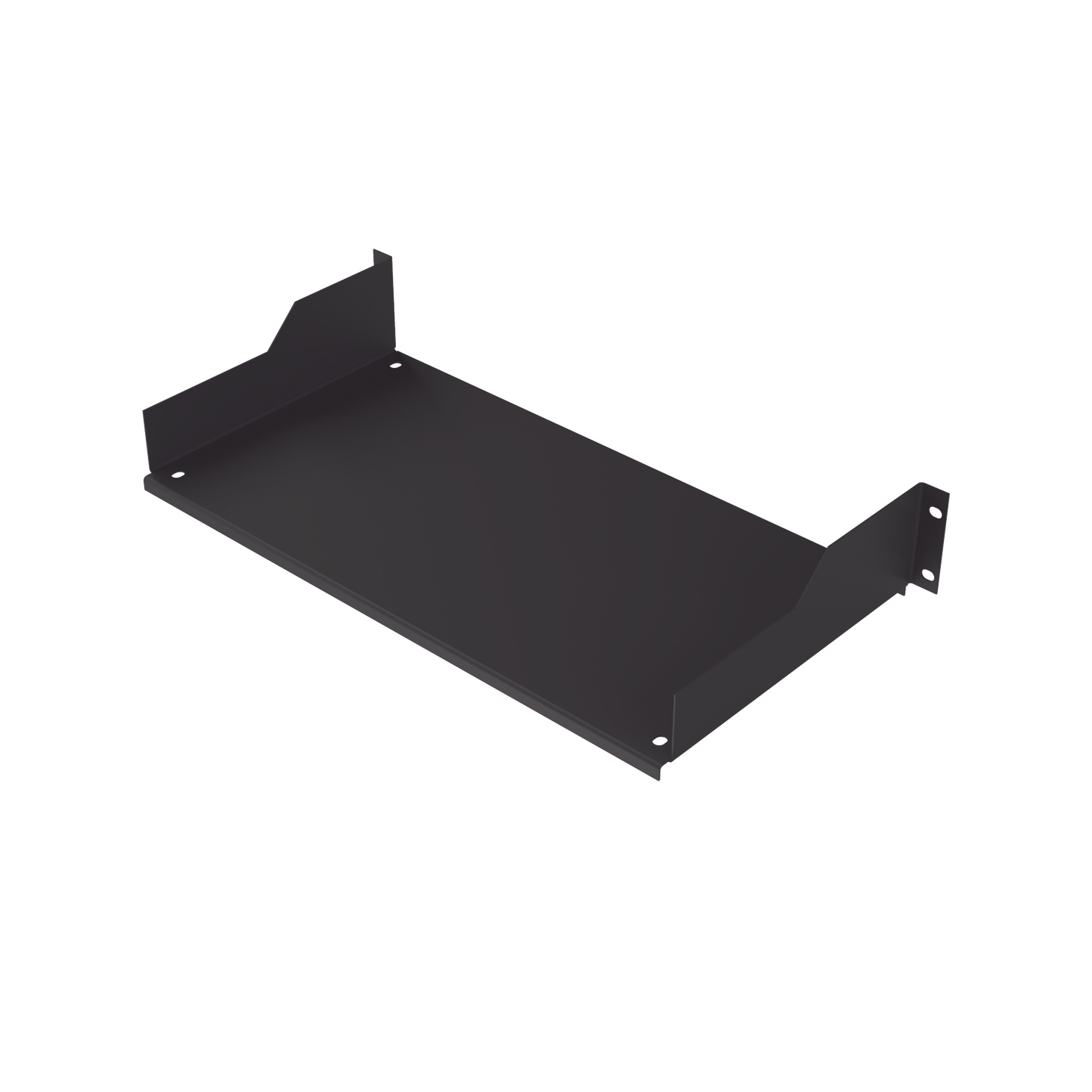 SCH-23-2U - Charola para Rack de 19" de 2 postes, 23.5 cm de Profundidad, 2 Unidades de rack
