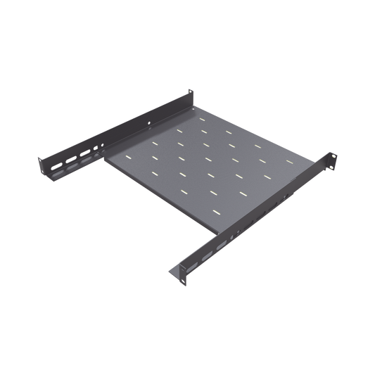 SCH-GFP Charola para Gabinetes y Racks de Pared de 4 puntos de Fijación, Profundidad Ajustable de 347 a 489 mm