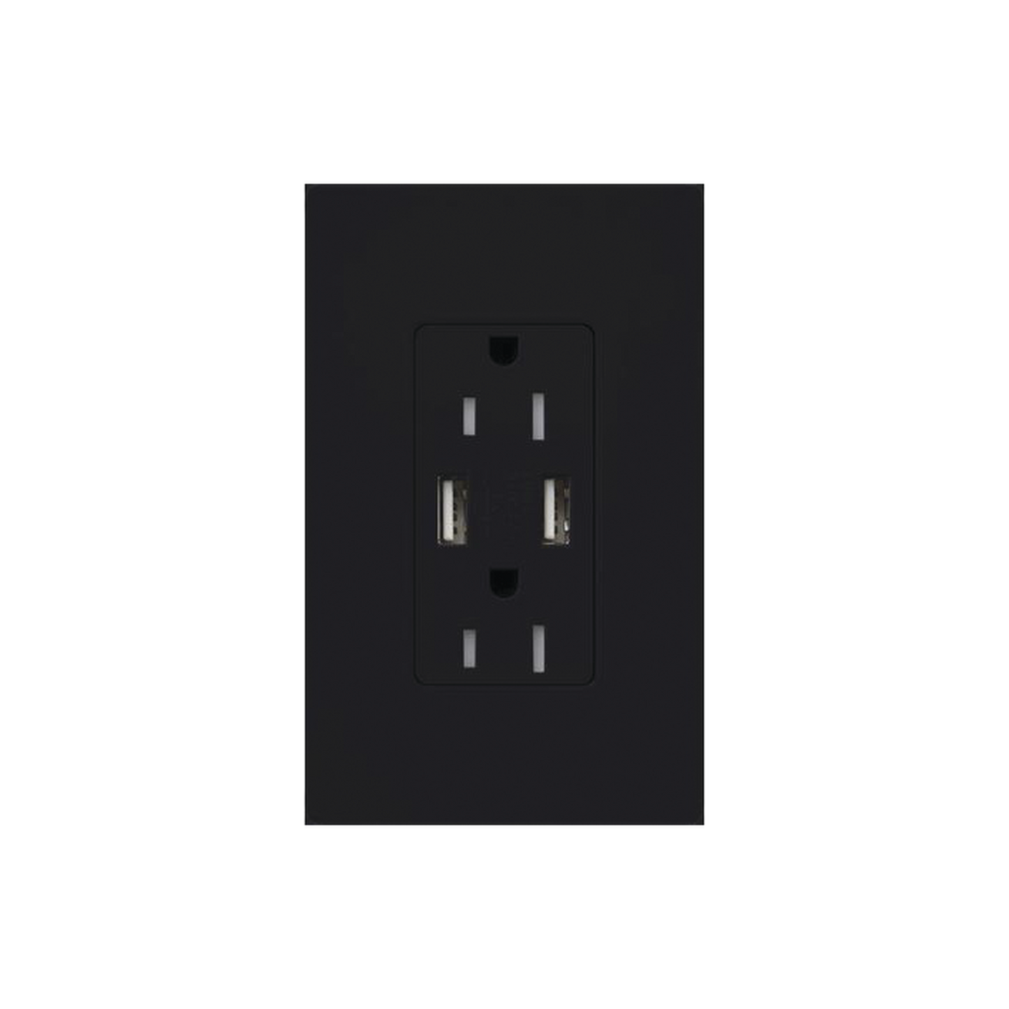 SCR15UBTRMN Tomacorriente 15A,con salida de carga USB