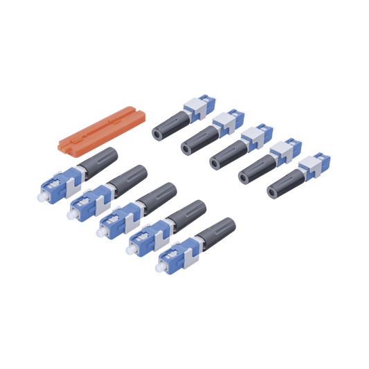SCUPCMCS10 - Conector Mec�nico Monomodo SC/UPC Pre-pulido 3 mm (0.12 Pulgadas) (Bolsa con 10 Piezas)