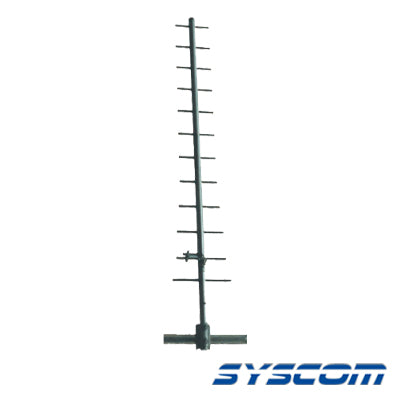 SD-45012 - Antena Base UHF, Direccional de 12 elementos, Rango de Frecuencia 440 - 470 MHz, ganancia de 12 dB