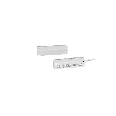 SF-2061 Contacto magnético para puertas y ventanas con cable de 45 cm color blanco / GAP: 12 mm