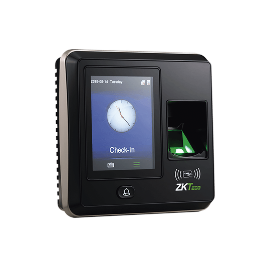 SF-300 Terminal Biométrica con Pantalla de 2.8 / Hasta 1,500 Huellas / IP