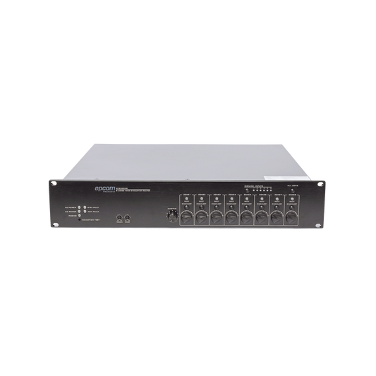 SF-6200MS Controlador de Extensión de Evacuación de Voz | 8 Zonas | 500W | Soporta Máx. 19 SF6200MS en Cascada
