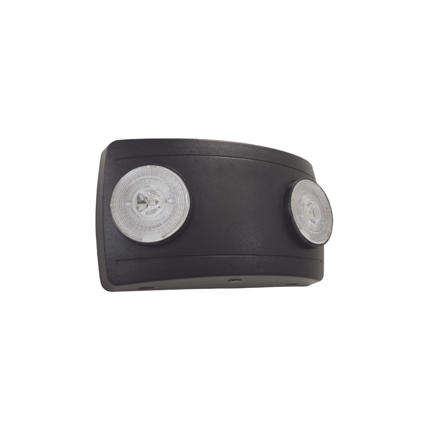 SF660LB Luz de Emergencia Dual LED ultra compacta/150 lúmenes/Luz fría/Batería de Respaldo Incluida/Botón de test / Color Negro