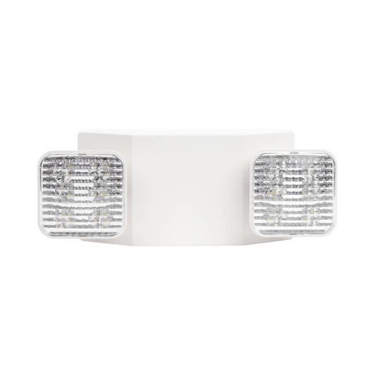 SF700W Luz LED de Emergencia Dual LED /150 lúmenes/Luz fría/Batería de Respaldo Incluida/Botón de test.