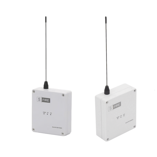 SFLORAKITDC - Aplicaciones de alta exigencia / KIT de Transmisor - Alimentación a 12Vcc / Receptor inalámbrico / Distancia máxima de transmisión 2500 metros (Linea de vista)