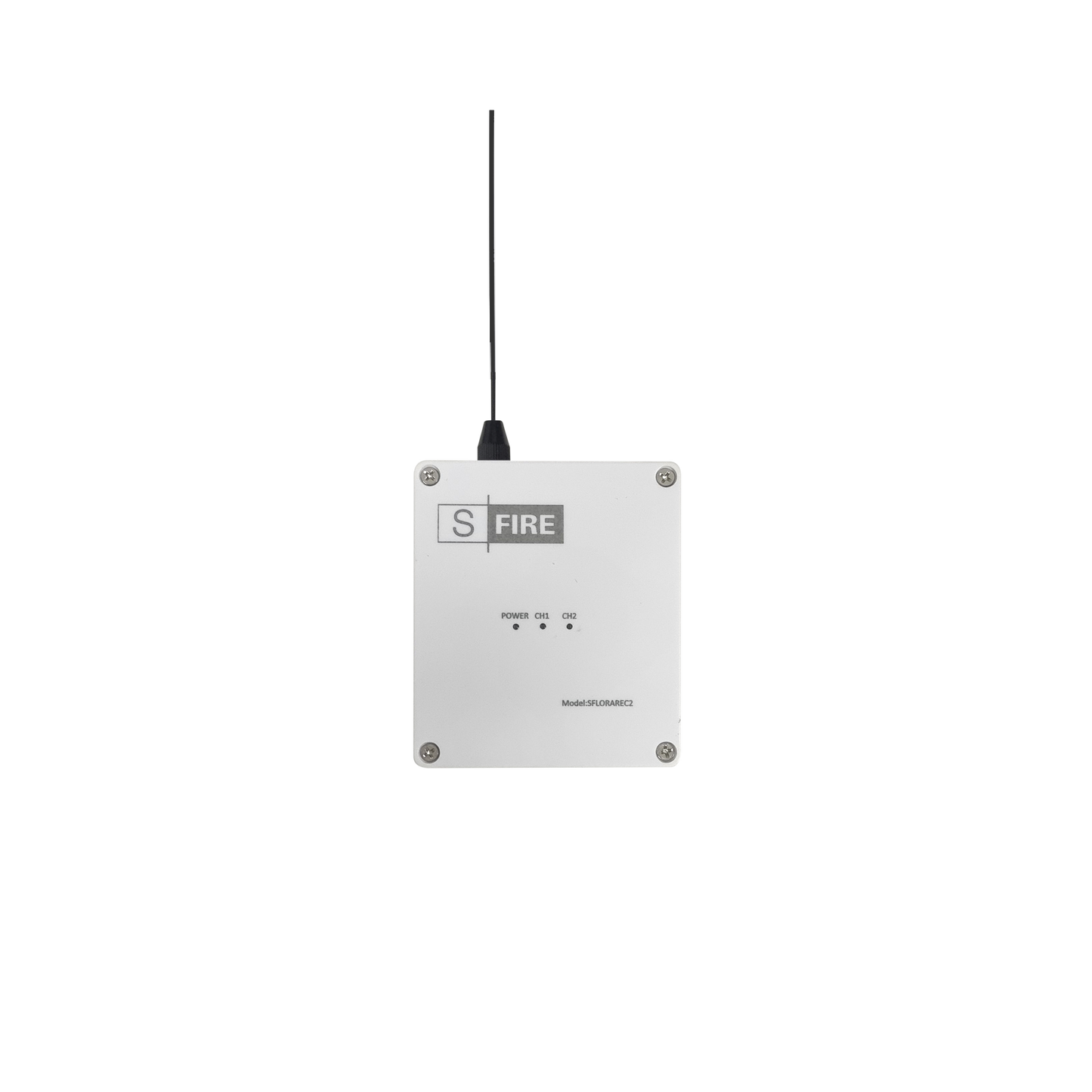 SF-LORA-REC-2 - Receptor inalámbrico / 2500 metros de cobertura / 2 salidas de relevador tipo C