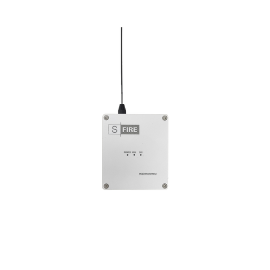 SF-LORA-REC-2 - Receptor inalámbrico / 2500 metros de cobertura / 2 salidas de relevador tipo C