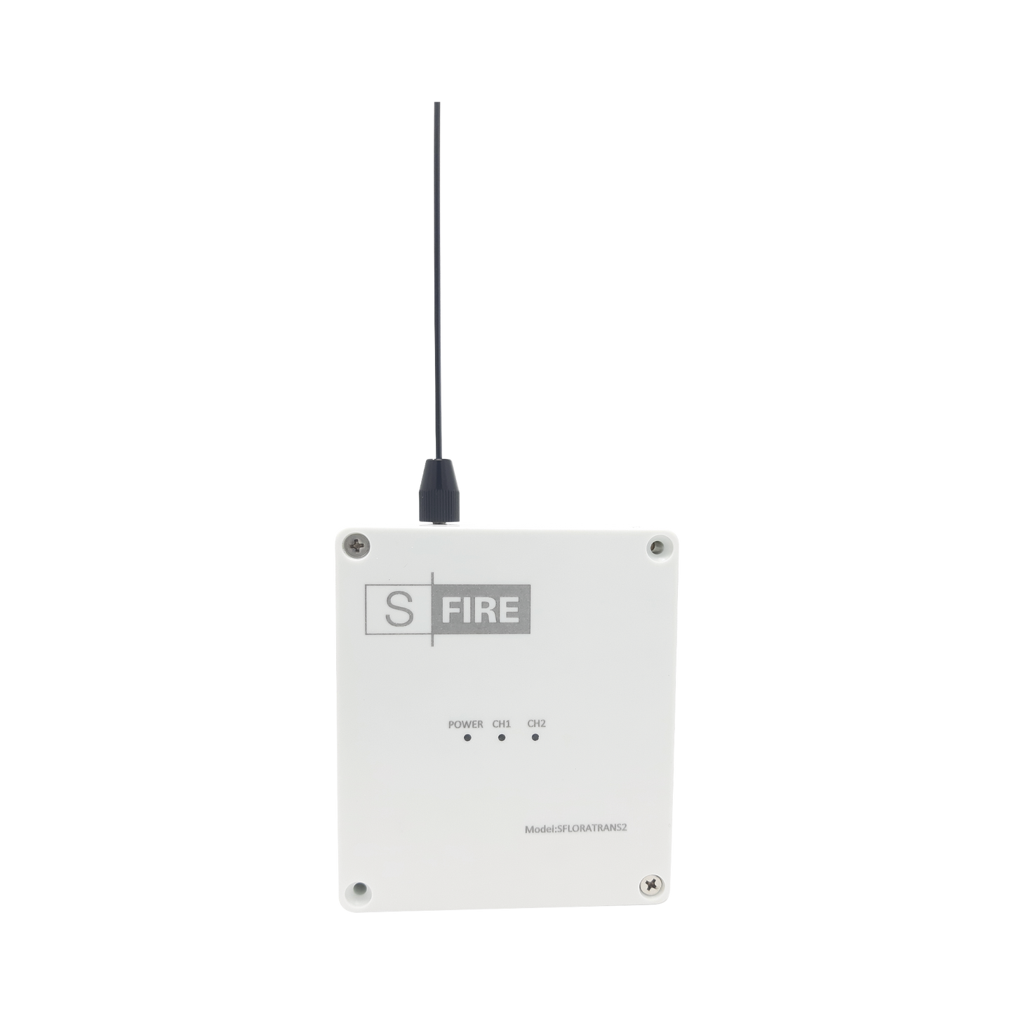 SF-LORA-TRANS Transmisor inalámbrico / Entrada de 2 contactos secos NA / Distancia máxima de transmisión 2500 metros (Linea de vista)