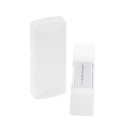 SF-PANIC-345 Botón de Pánico SF12EMG con Transmisor Inalámbrico, ideal para Alarma Vecinal