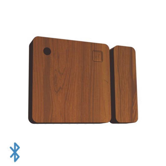 SHELLYBLUDOORWINBR Contacto magnético inteligente inalámbrico BT / para puertas o ventanas / crear escenas y notificaciones en App