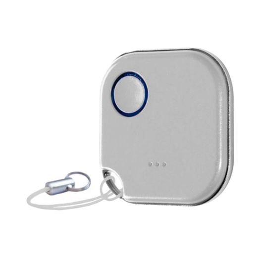 SHELLYBTBTN Botón Bluetooth Inalámbrico color Blanco, programe escenas de Shelly y ejecútelas con uno o varios clic