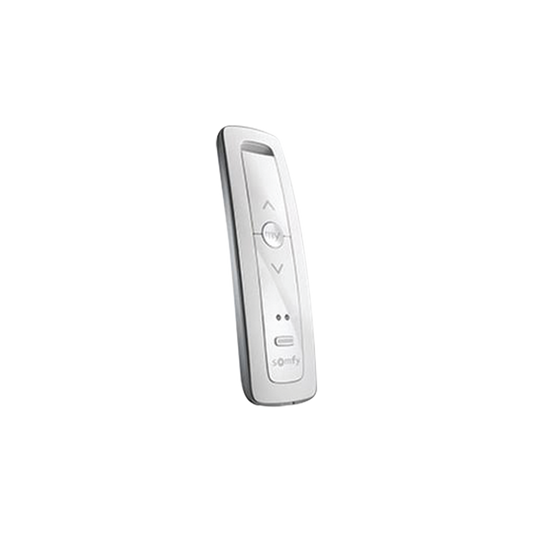 SITUO2RTSPURE - Control remoto 2 canales para motores de persiana Somfy con señal inalámbrica, instrucciones: sube, baja y detener, con posición favorita programada.
