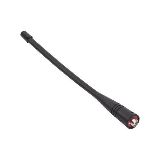SKRA15MV3 - Antena UHF Helicoidal, 450-512 MHz. Versión Mejorada, conector SMA Hembra, Para Radios TK-3402, NX-300, NX-320, TK-3000.