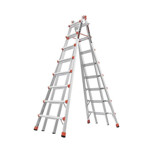 SKYCRAPER-15C - Escalera telescópica en "A" de 4.5 metros de aluminio.