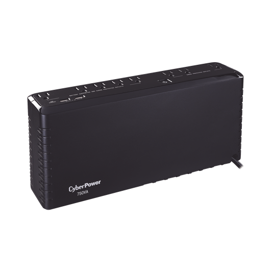 SL750U - UPS de 750 VA/375 W, Topología Standby, Entrada 120 Vca NEMA 5-15P, de Escritorio, Con 8 Tomas NEMA 5-15R
