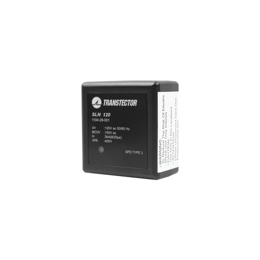 SLN-120 Protector Contra Descargas Eléctricas Para 120 Vac de Clavija 5-15R Convencional de Tecnología SASD Diodo Avalancha de Silicio