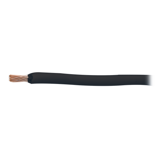 Bobina de 1000 metros / 1 x 12 AWG / ( SLY308 ) / Cable eléctrico /  THW-LS / Negro.