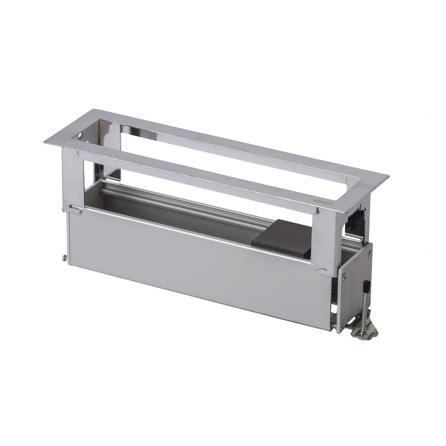 SM-CEP-4M - Caja Para Instalación en Escritorio para Voz, Datos o Contactos Eléctricos / Capacidad para 4 Módulos / Salida de Cables Posterior / Los Módulos se Adquieren Aparte / (KFC134/14CY)