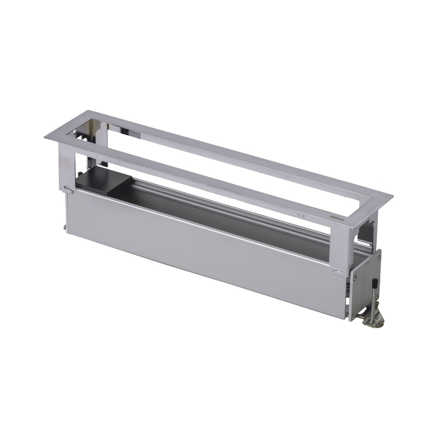 SM-CEP-6M - Caja Para Instalaci�n en Escritorio para Voz, Datos o Contactos El�ctricos / Capacidad para 6 M�dulos / Salida de Cables Posterior / Los M�dulos se Adquieren Aparte / (KFC136/14CY)