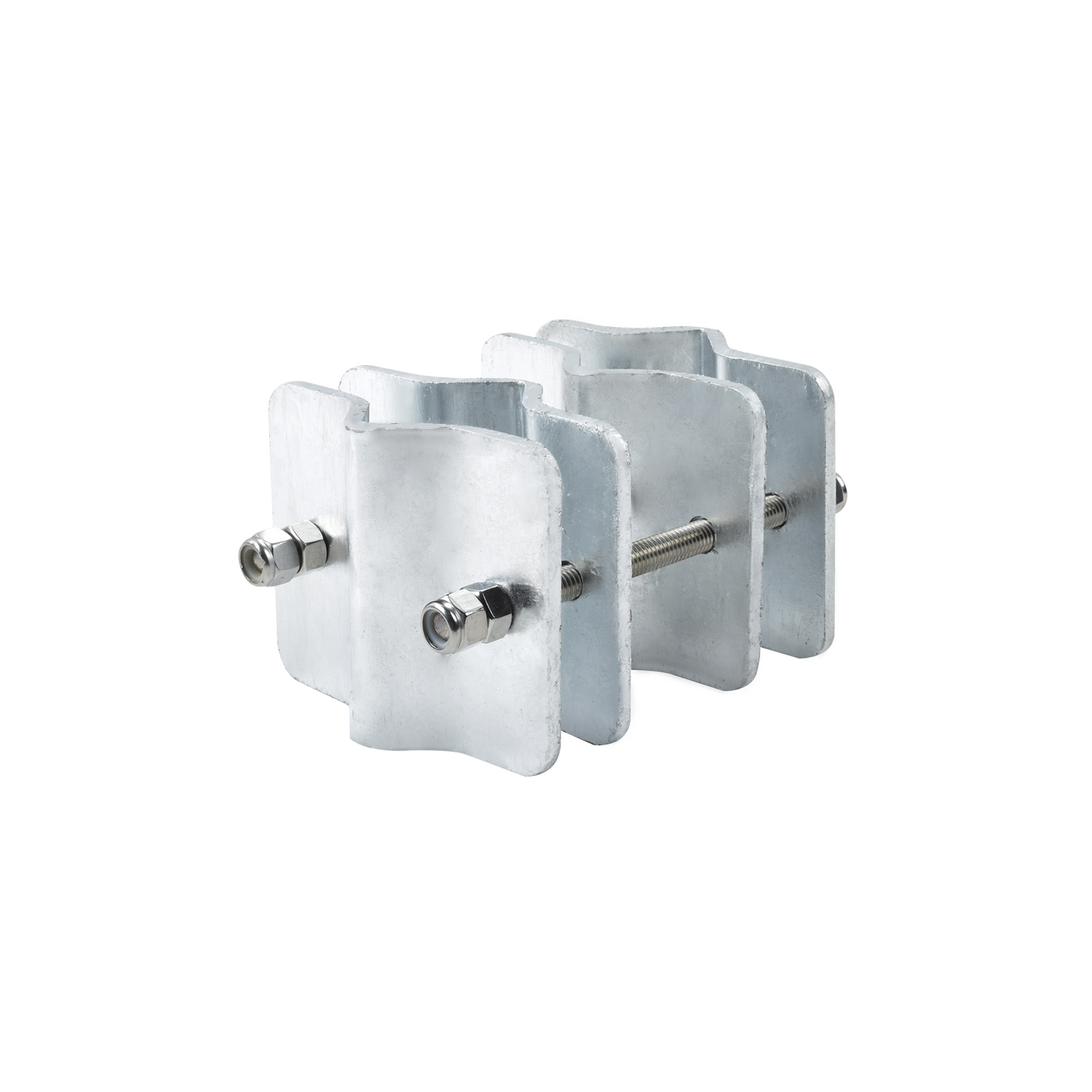 SMM-K4 Herraje Adaptador de Mástil para Diámetros desde 3/4 hasta 2-1/4. Galv. en Caliente.