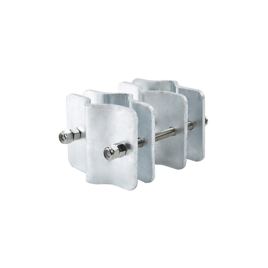 SMM-K4 Herraje Adaptador de Mástil para Diámetros desde 3/4 hasta 2-1/4. Galv. en Caliente.