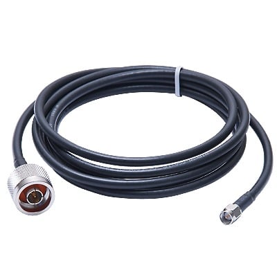 SN-58U-SMA-200 Jumper de 2 m con Cable RG-58U-SYS Conector N macho a SMA macho.