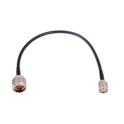 SN-58U-TNC-30 - Jumper de 30 cm (11.81 pulgadas) Fabricado con Cable RG-58U-SYS, Conector N y Conector TNC en el Otro Extremo