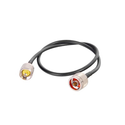SN-58U-UHF-60 - Jumper de 60 cm (23.62 Pulgadas) Fabricado con Cable RG-58U-SYS, Conector N y UHF del Otro Extremo