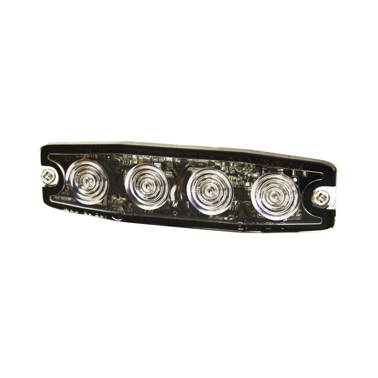 SPL4A - Luz Auxiliar de 4 LED, ámbar, SAE Clase I, Lente transparente