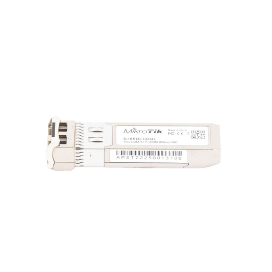 S+85DLC03D Transceptor MiniGbic SFP+ 10G LC Duplex para fibra Multi Modo 300mts