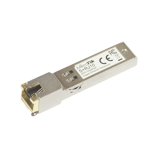 S+RJ10 S+RJ10 - 10M, 100M, 1G, 2.5G, 5G, 10G en RJ-45 hasta 10 Gbps