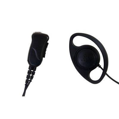 SPM-1203 - MICRÓFONO DE SOLAPA P/ SEGURIDAD PRIVADA P/ MOTOROLA GP300/ SP-50/ P1225/ PRO3150/ EP450/ EP350/ MAG ONE/ RDU2020/ XV2600. HYT TC-500/ 518/ 600/ 610/ 620/ 700/ 1600/ 700EX.