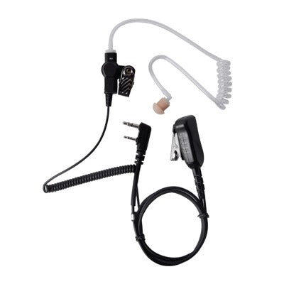 SPM-1301 - MICRÓFONO DE SOLAPA CON AUDÍFONO DISCRETO P/ KENWOOD Serie G/ 3230/ 2102G/ 2202L/ 2212L/ 2170/ 2360/ 2302/ 2312/ 2000/ 2402/ NX220/ NX240/ TKD240.