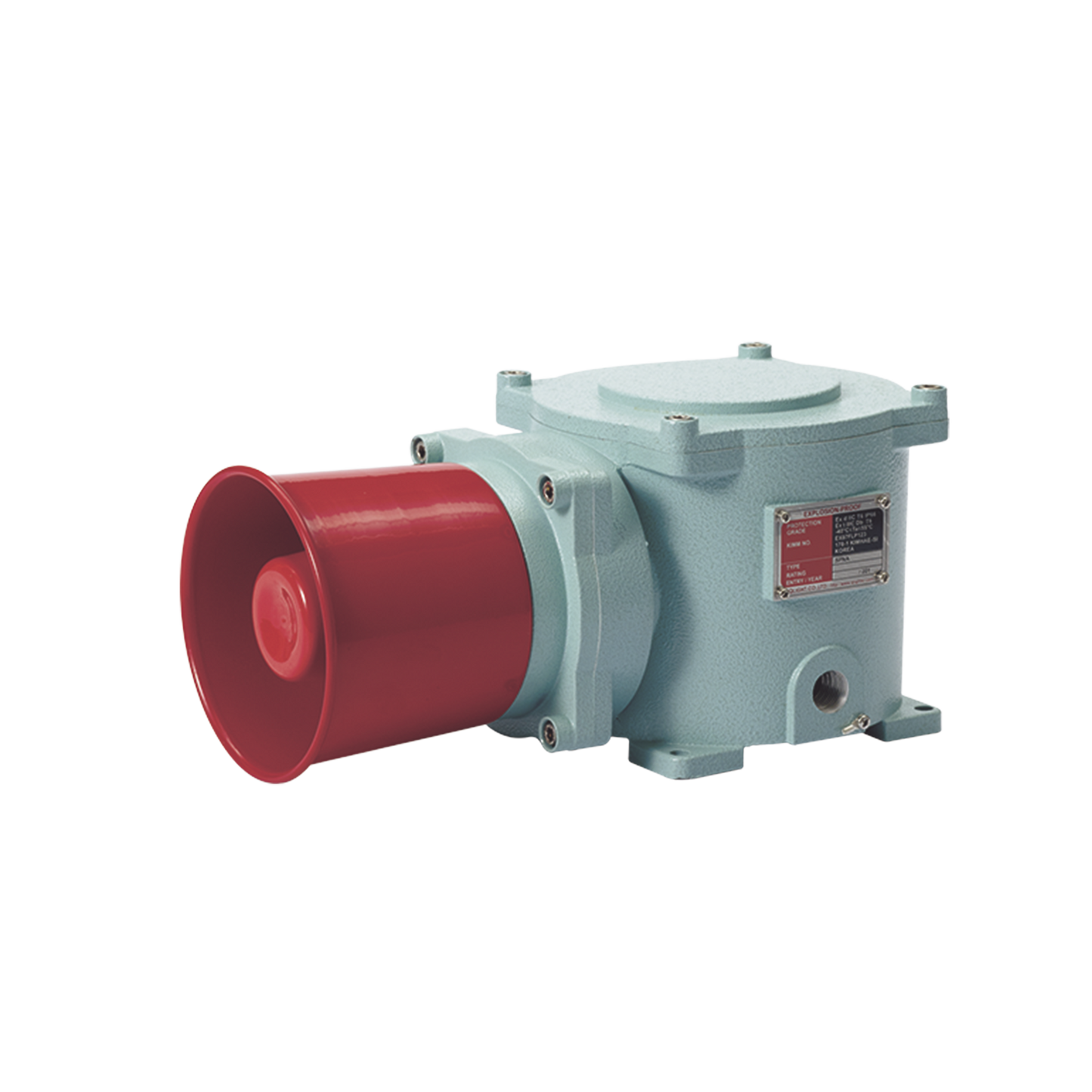 SPNA-WS-24-ATEX - Sirena electrónica a prueba de explosiones Máx. 120 dB, Grado de protección Ex db IIC T6 Gb voltaje: 24 VCD