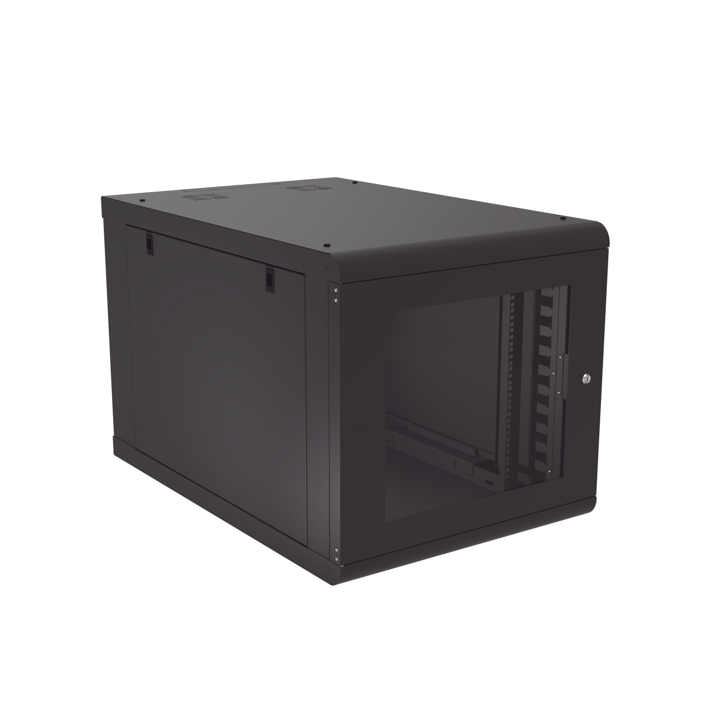 SR-1912-GN2DG - Gabinete de Pared 12U de 1027 mm de Profundidad: Máxima Profundidad y Protección en Acero Reforzado, Ideal para UPS y Servidores de 19"