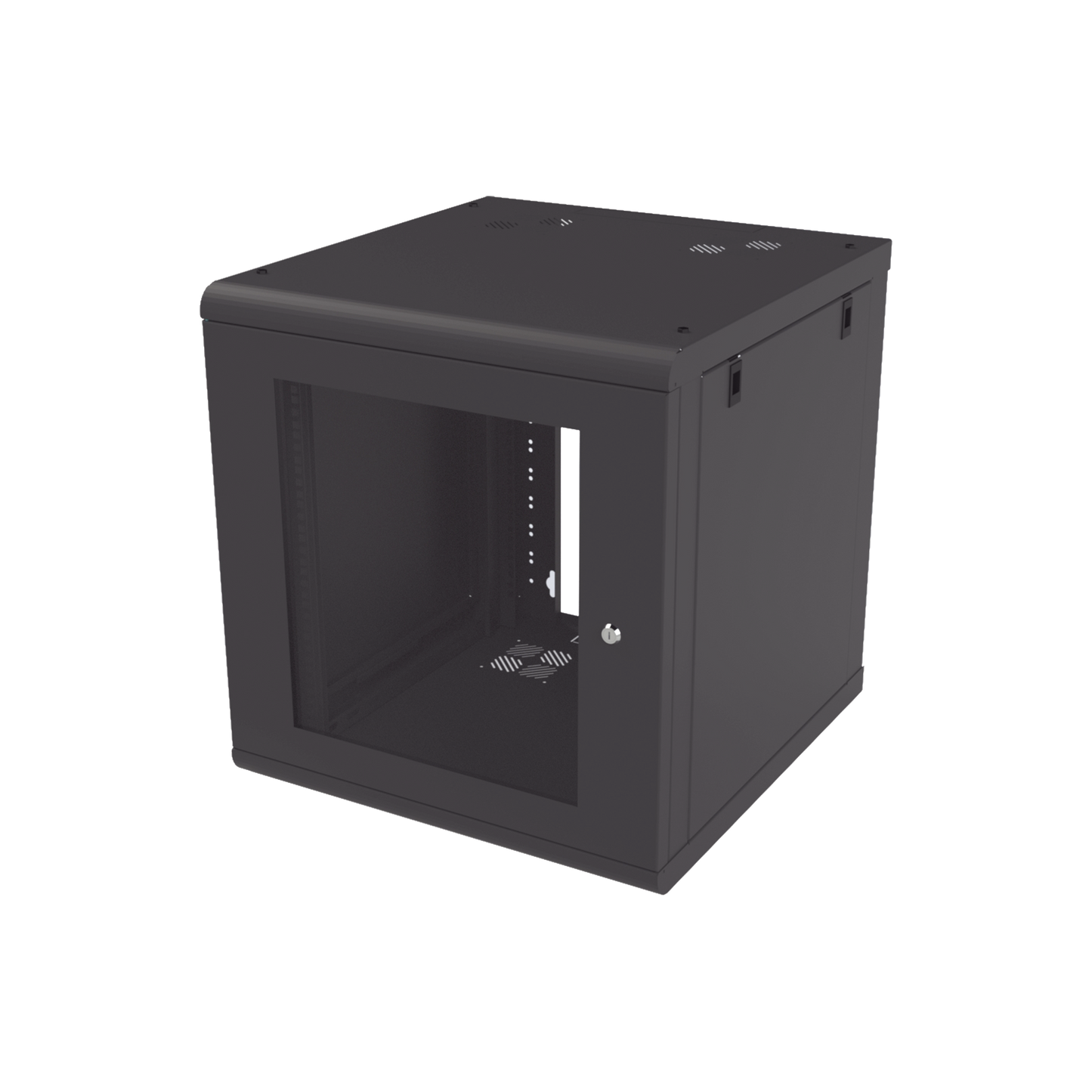 SR-1912-GN2G - Gabinete de Pared 12U de 635 mm de Profundidad, Rack de 19 in en Acero Reforzado: Compacto y Resistente para Soluciones Profesionales