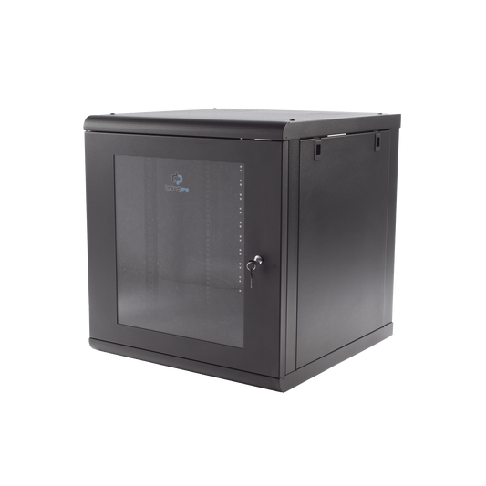 SR-1916-GN2G - Gabinete de Pared 16U de 635 mm de Profundidad, Rack de 19 in en Acero Reforzado: Compacto y Resistente para Soluciones Profesionales