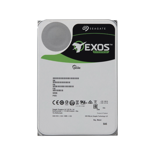 Disco Duro 3.5 10TB Exos / 7200 RPM / SAS / Alto Rendimiento / Recomendado para DS-A82024D