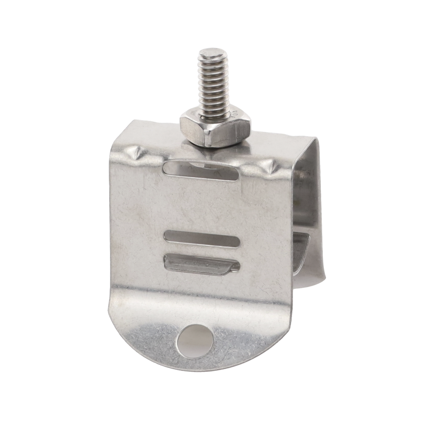 STBH12 - Sujetador de Doble Click para Cable Coaxial de 1/2 Pulgada Paquete de 10 Piezas