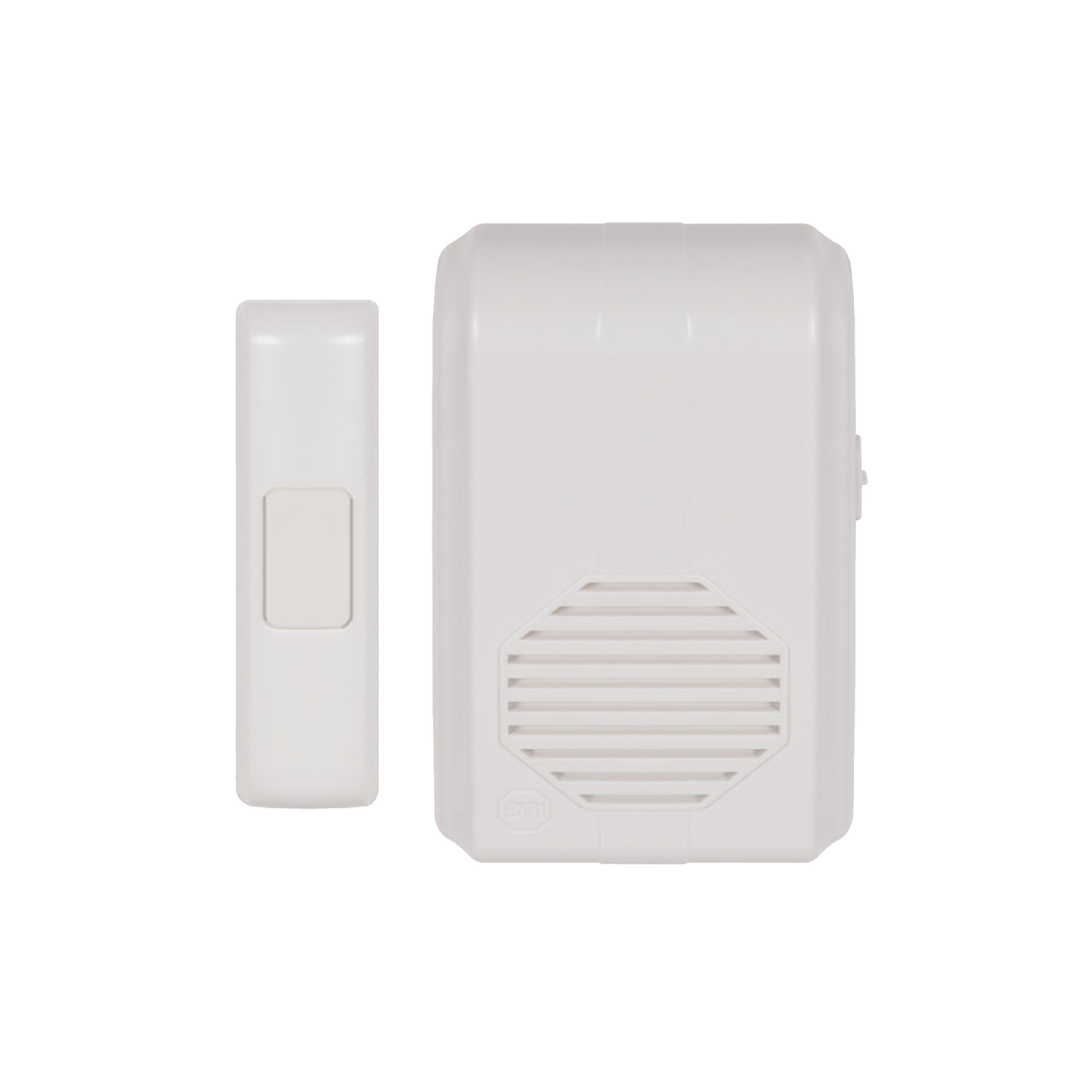 STI-3350 - Timbre Inalámbrico Para Puerta Con 10 Tonos, Hasta 150m Linea de Vista, Con Receptor Inalámbrico Incluido, 110Vca