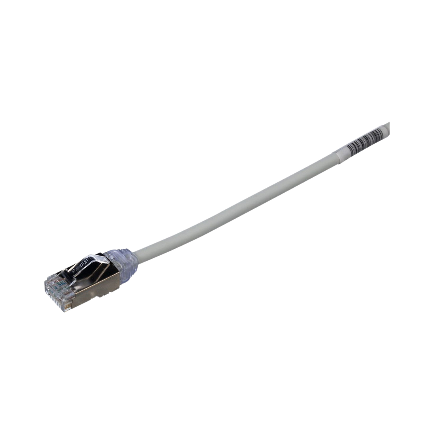 STP28X1MIG - Patch Cord Cat6A, Diametro Reducido 28 AWG, Blindado S/FTP, CM/LS0H, 1 Metro (3.28 Pies), Color Gris