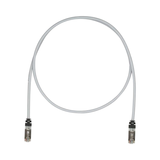 STP6X5IG - Patch Cord Cat6A, Blindado S/FTP, CM/LS0H, 1.52 Metros (5 Pies), Color Gris
