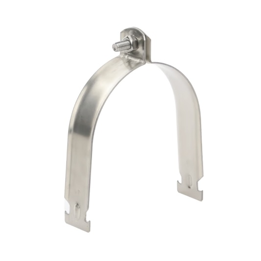 STRUT-STRAP4 - Abrazadera de Acero Inoxidable  de 4" Para Unicanal Tipo Strut